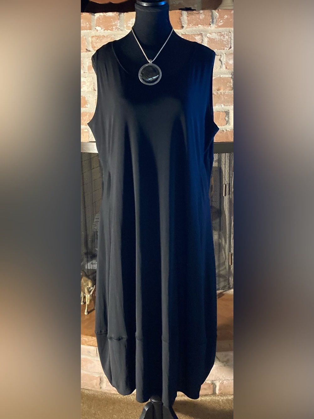 MarlaWynne Black Sleeveless Shift Dress with Tag